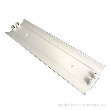 T8 Tube fixture with reflector double tube